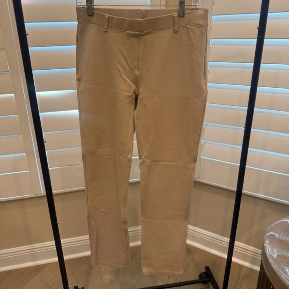 Quince, Ultra-Stretch Ponte Straight Leg Pants, Size M - Picture 1 of 3
